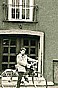 Jochen 1960 in Gelsenkirchen-Buer with his brandnew bicycle_he could buy it with the money that he had earned as a singer in the drama 'die Glocken von London' -at 'St�dtische B�hnen Gelsenkirchen'- _Jochen A. H�bener