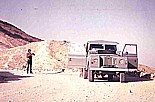 Tunesien 1971_Jochen per Landrover_N�he Oase Tamerza_Jochen A. H�bener