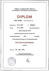 DIPLOMA_Dipl.-Kfm. 1978_Jochen A. H�bener