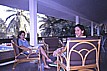 ... after the hard work in Havanna during my task: 'transformation processes in EASTERN EUROPE ... effect on LATIN - AMERICA ... especially on CUBA' ... some days of relaxation at the beach of VARADERO in CUBA; here: making small talk with some employees_1991_Jochen A. H�bener
