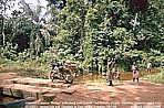ZAIRE (Congo)_difficult motorcycle-riding in tropical rainwood_winter 1987-88 to Kenya by BMW-motorcycle R80GS_Jochen A. H�bener