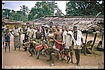 1987/88_ZAIRE, between Gbadolite and Lisala_here I could rest for hours_seeking for shelter_the rainy season started_Jochen A. H�bener