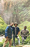 1990_ KENYA_Thomson Falls_with my very good old friend Andr�_Jochen A. H&uuml;bener