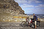 1991_SOUTH AFRICA_Jochen reaches Cape of Good Hope ... after all ... I`ve done it _What a high feeling, a real enthusiasm_Jochen A. H�bener