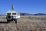 1999_NAMIBIA per Mercedes-UNIMOG_here is Rolf-Otto the tallest_ he wants to show his body to everybody ... but ... unfortunately ... nobody is here ...  _Jochen A. H�bener