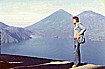 Jochen A. H�bener_hier am LAGO ATITLAN h�tte ich mich niederlassen k�nnen_ein befreundeter Guatemalteke aus Guatemala-City, der in Deutschland studiert hatte, besitzt hier eine kleine 'finca'_GUATEMALA 1974