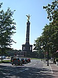 Siegess�ule am Gro�en Stern_Berlin, Sommer 2004 