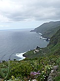 'El Tablado', Blick �ber die wilde, windige Nordk�ste, am 'Barranco de los Hombres', Jochens Lieblings-Aussicht auf der isla bonita, isla verde LA PALMA
