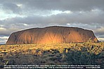 1996_AUSTRALIA_Uluru-Ayers Rock_magic place, unbelievable atmosphere and scenery, wonderful colour change_my motorcycle-trip around the world 1995-96_Jochen A. H�bener